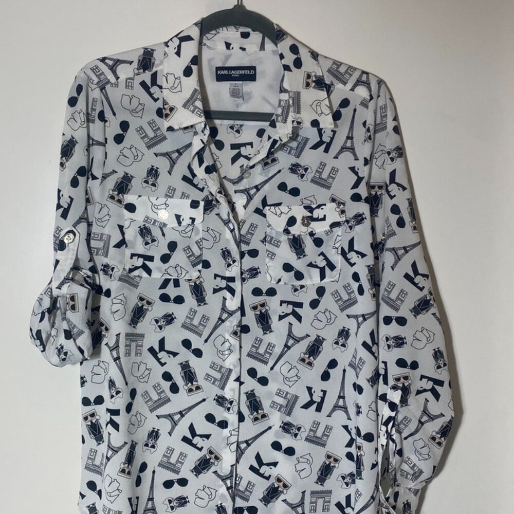 Karl Lagerfeld blouse